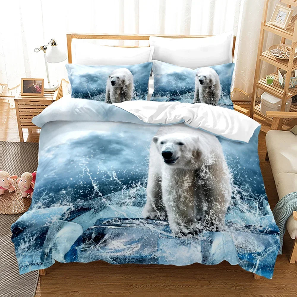 Teddy duvet set king size