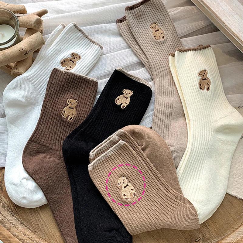 Teddy bear socks