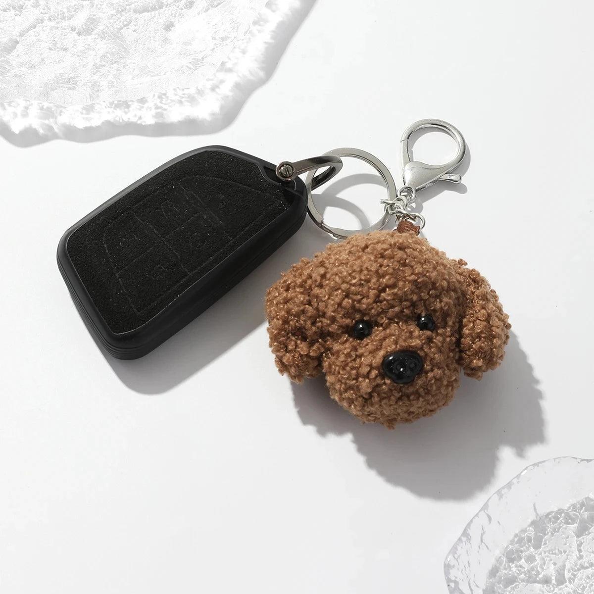 Teddy bear keyring