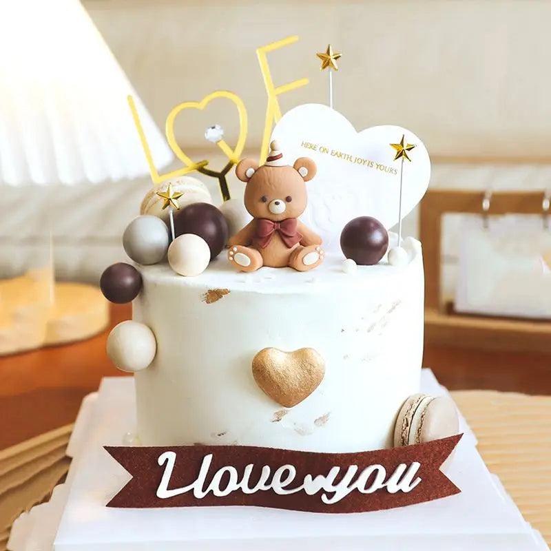 Teddy bear cake