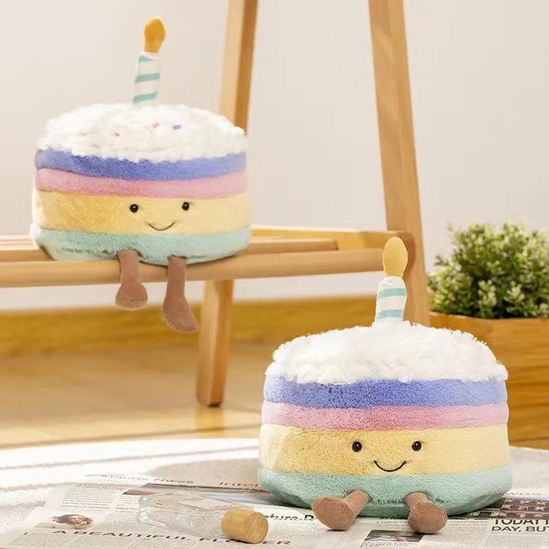 Jellycat amuseable birthday cake collectable plush decoration