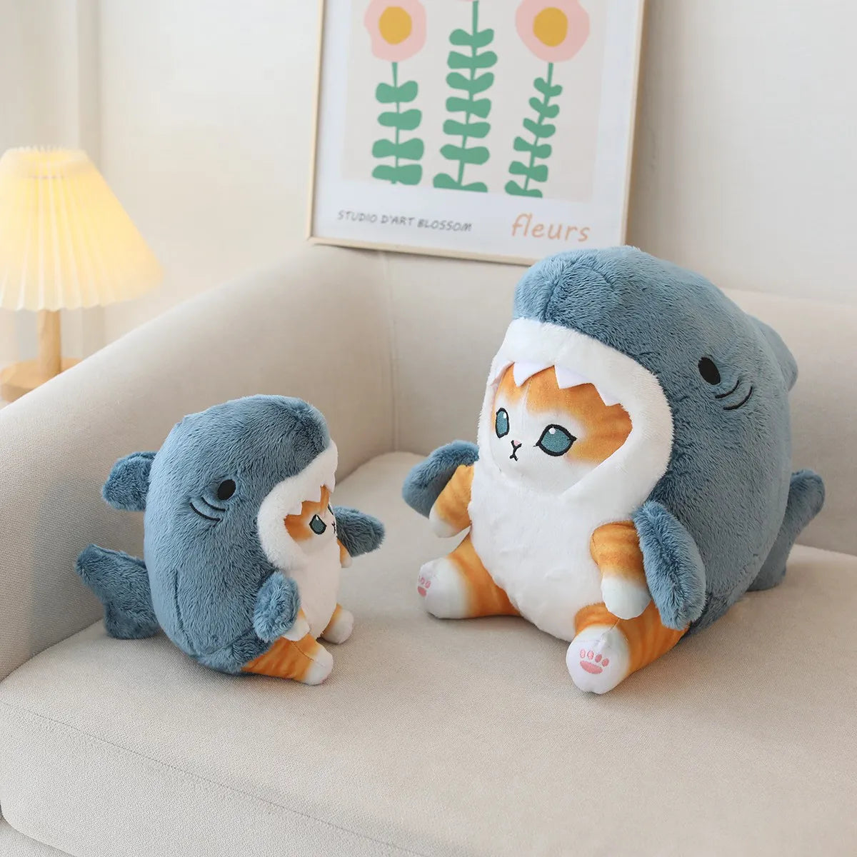 Cat shark plush