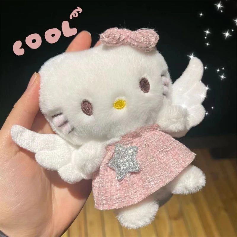 Hello kitty plush keychain