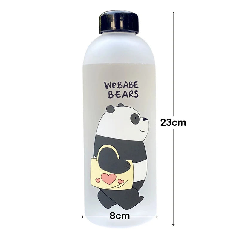 Teddy bear water bottles