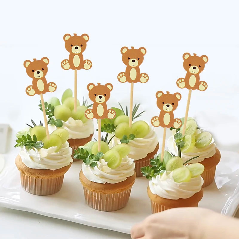 Teddy bear cupcakes