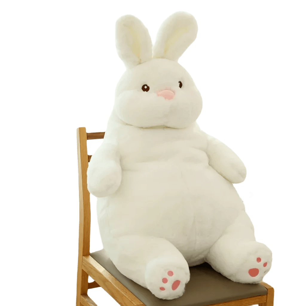 Giant rabbit teddy bear