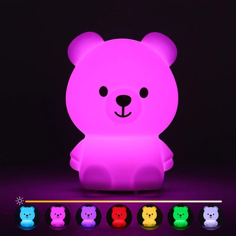 Teddy bear lamp