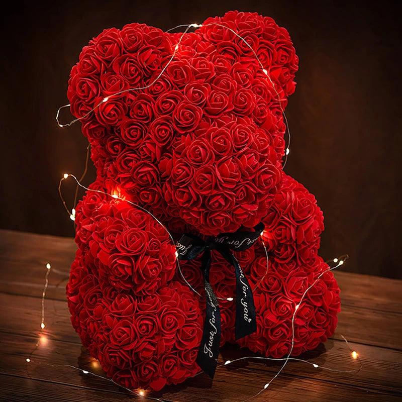 Rose teddy bears