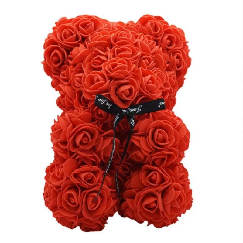 Rose teddy bear