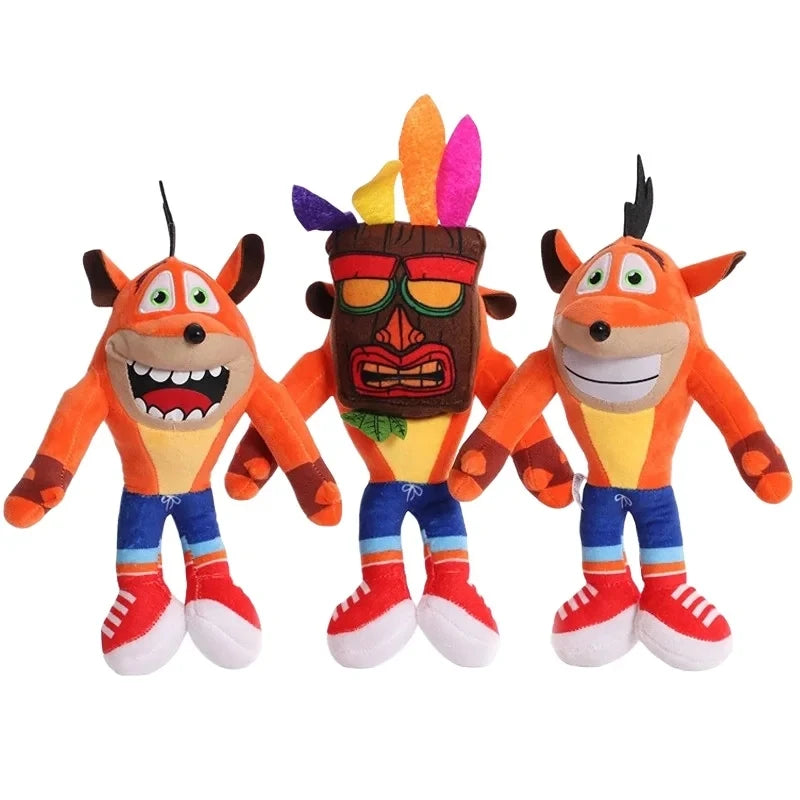 Crash bandicoot plush