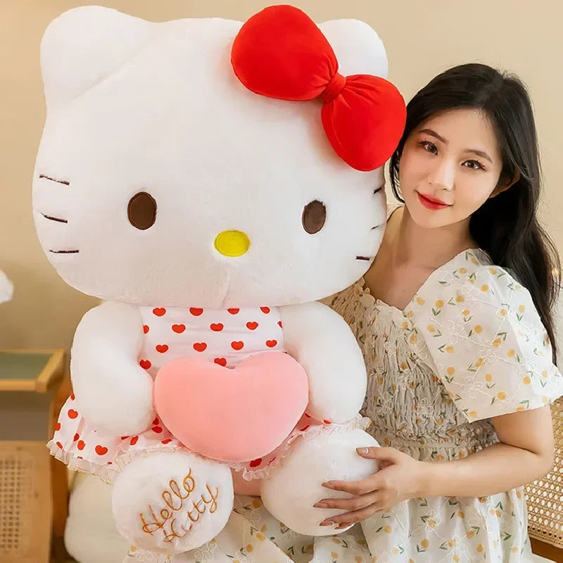 Large plush hello kitty