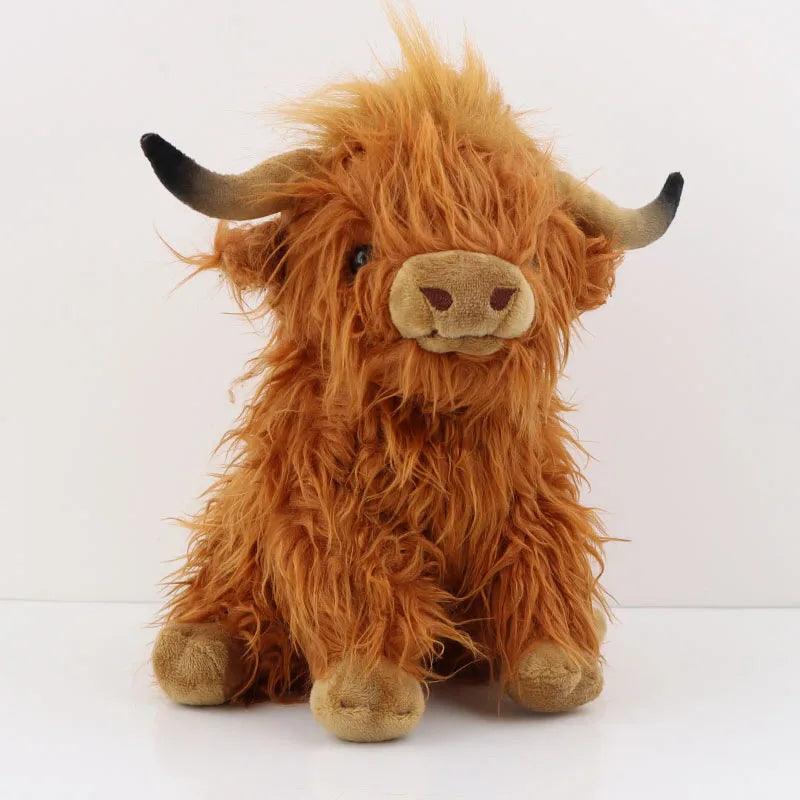 Highland cow teddy bear