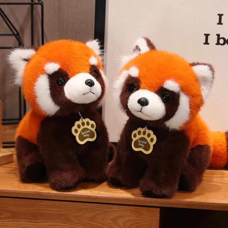 Red panda teddy bear