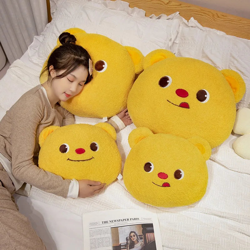 Teddy bear cushion