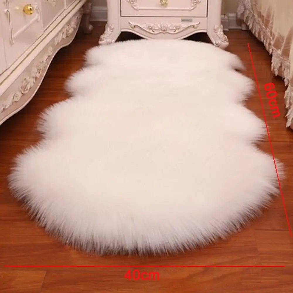 Plush carpet rug