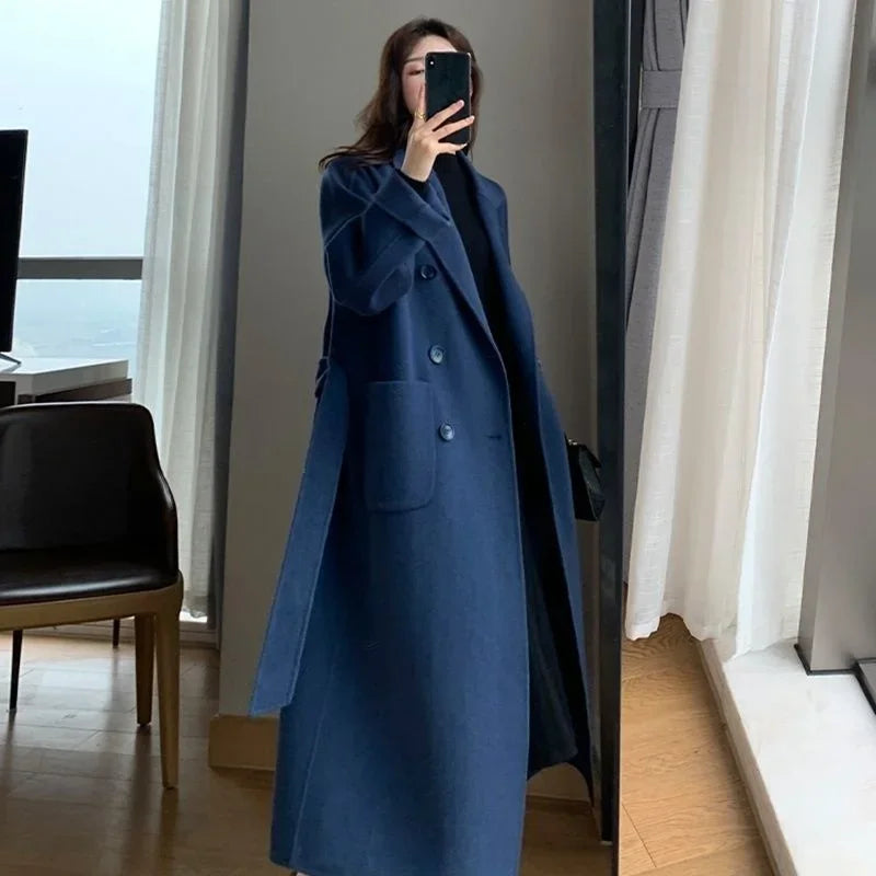 Teddy coat navy