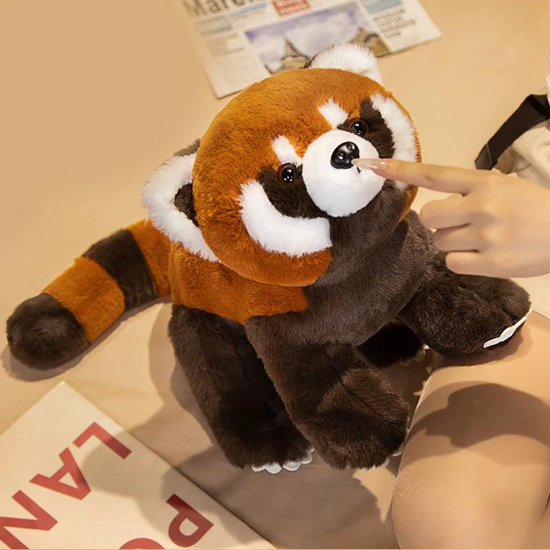 Red panda plush toy