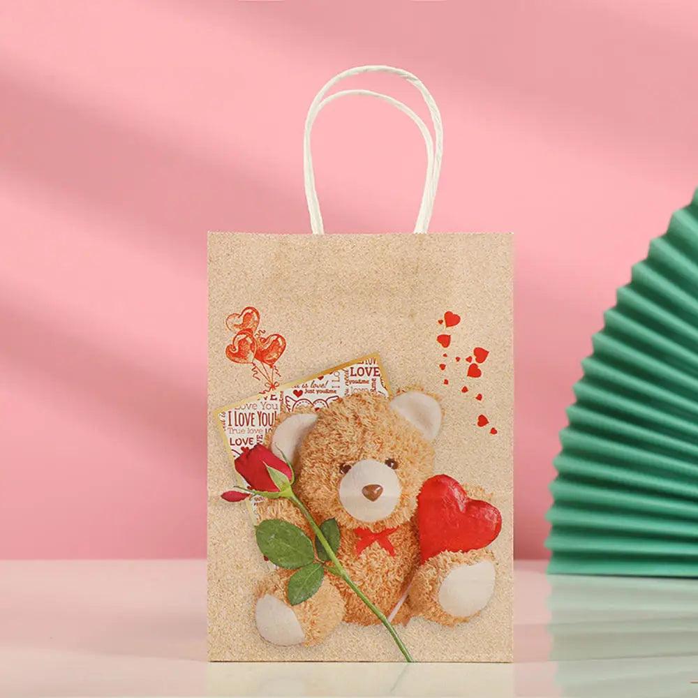 Teddy bear gift bag