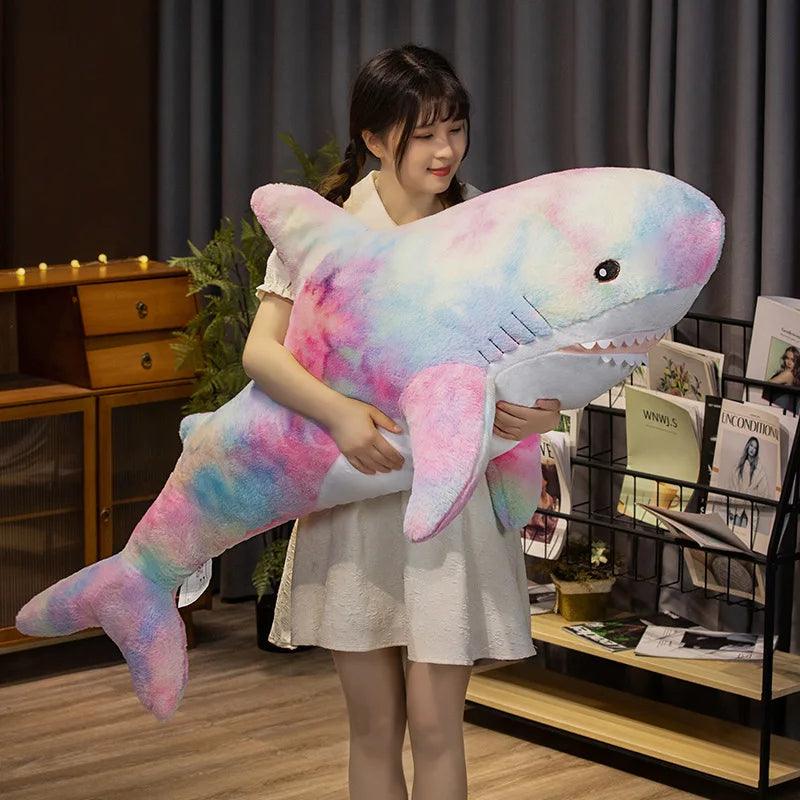 Giant shark plush