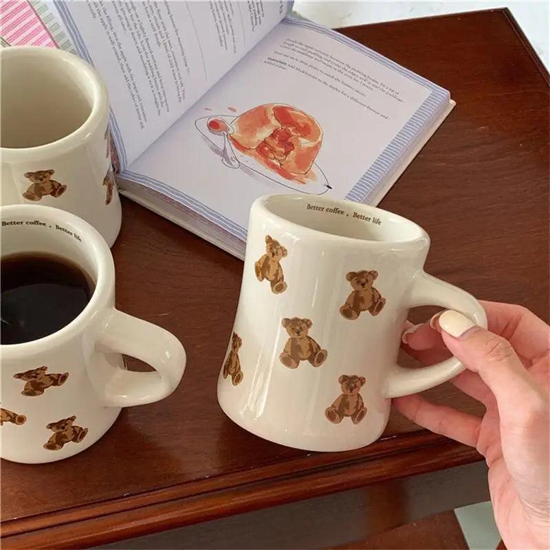 Teddy bear in a mug