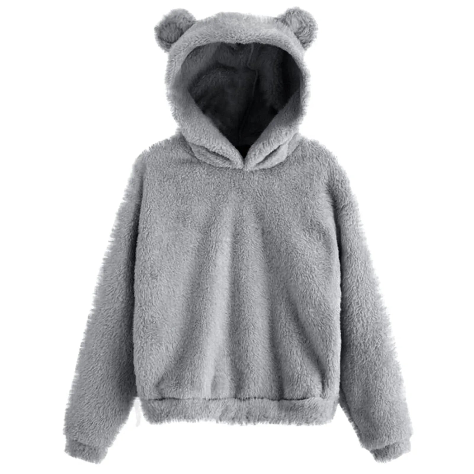 Hoodie teddy fleece