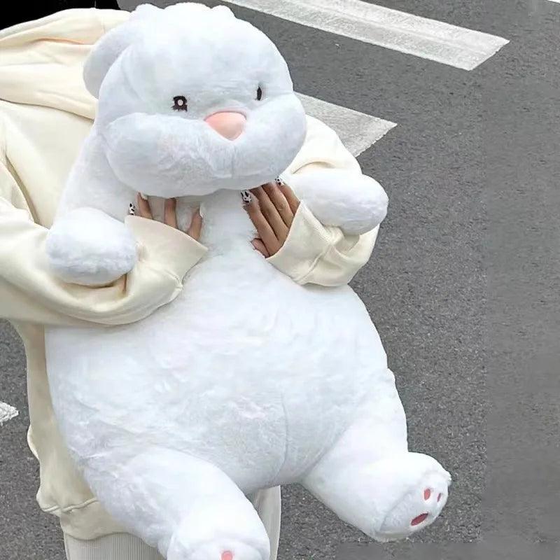 Giant rabbit teddy bear