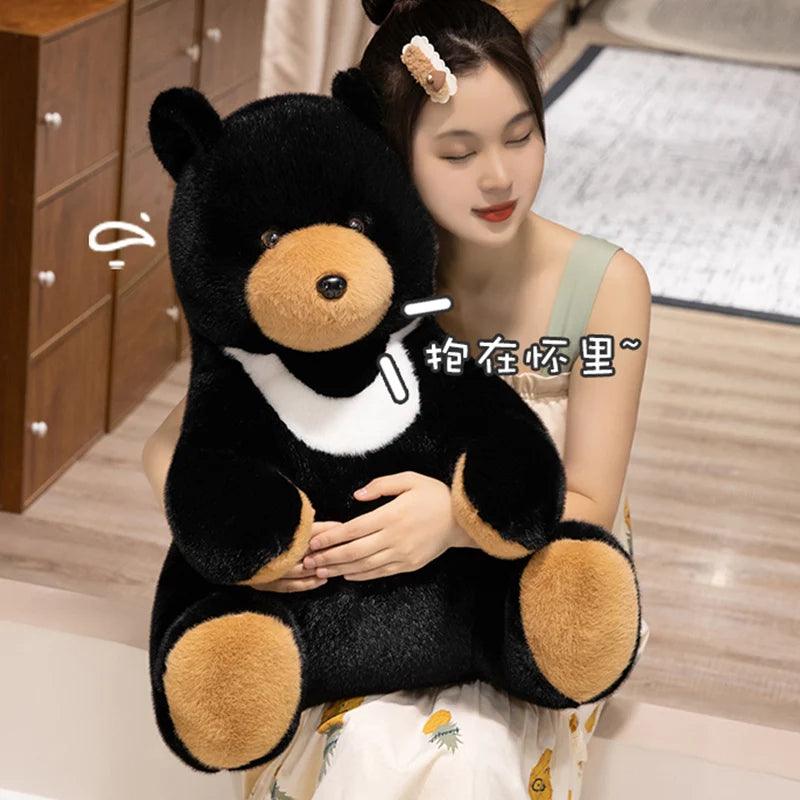 Dark brown teddy bear